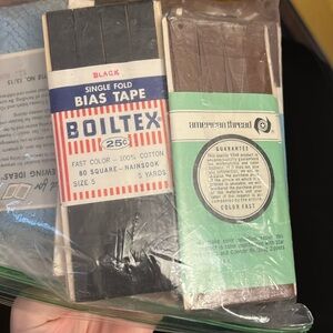 Vintage Seam Binding Tape